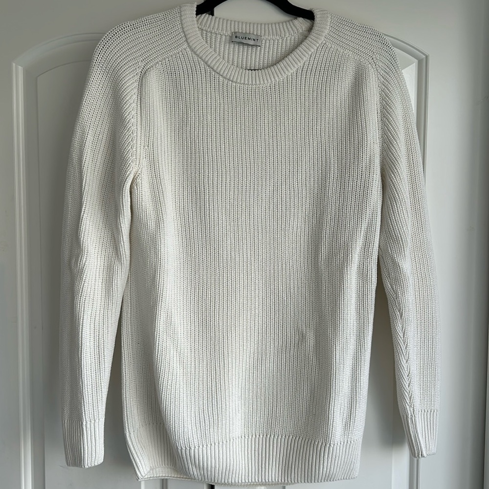 White Knit Sweater